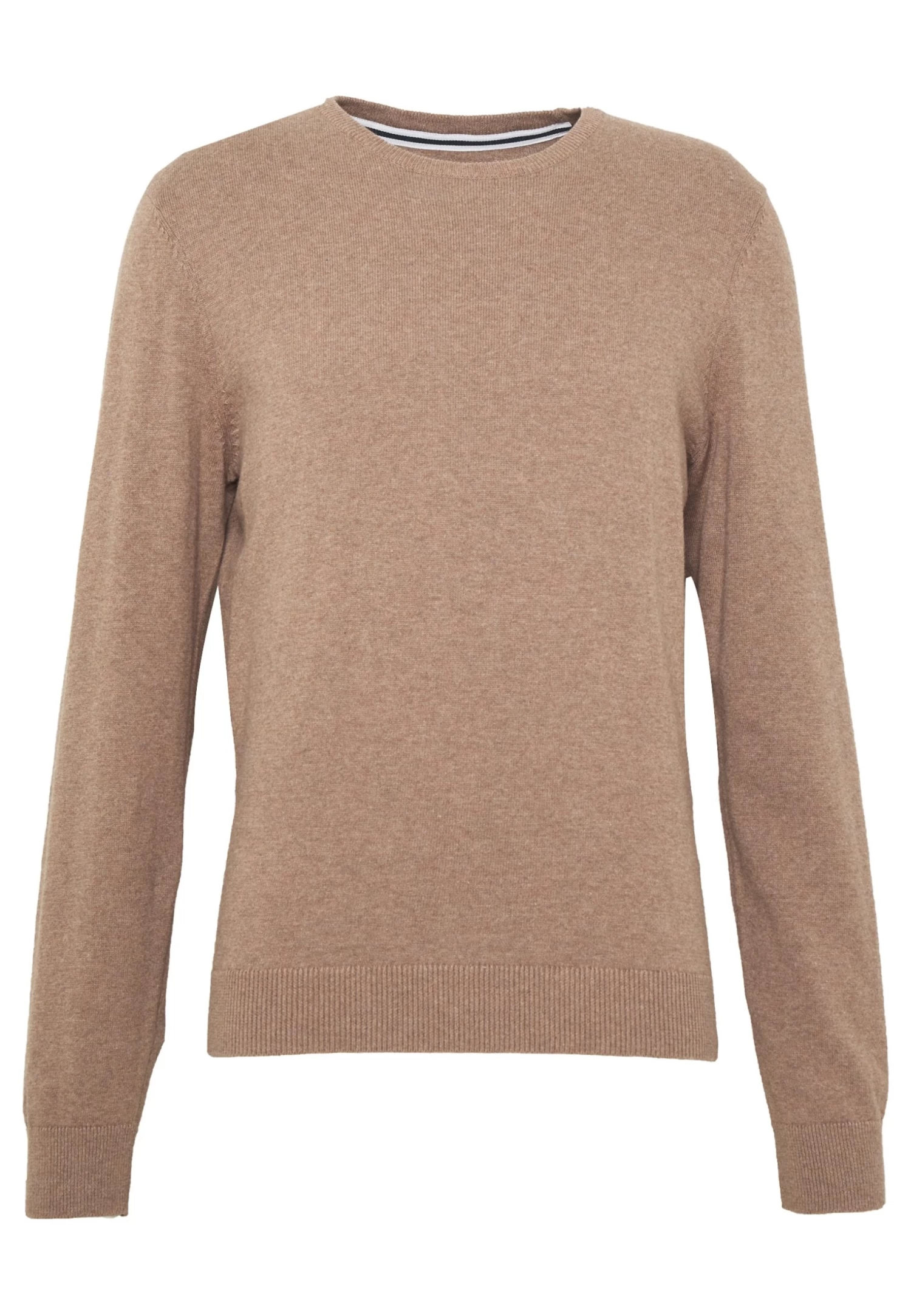 Pier One Basic Crewneck - Trui - Mottled Beige 6 Pier One Basic Crewneck - Trui - Mottled Beige - Afbeelding 6