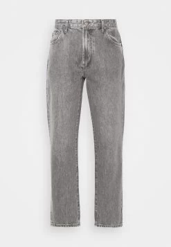 Pier One Mid Raise Straight Fit - Relaxed Fit Jeans - Grey Denim -Pier One 1ad950d90ebd4594933dd7fde67fc385