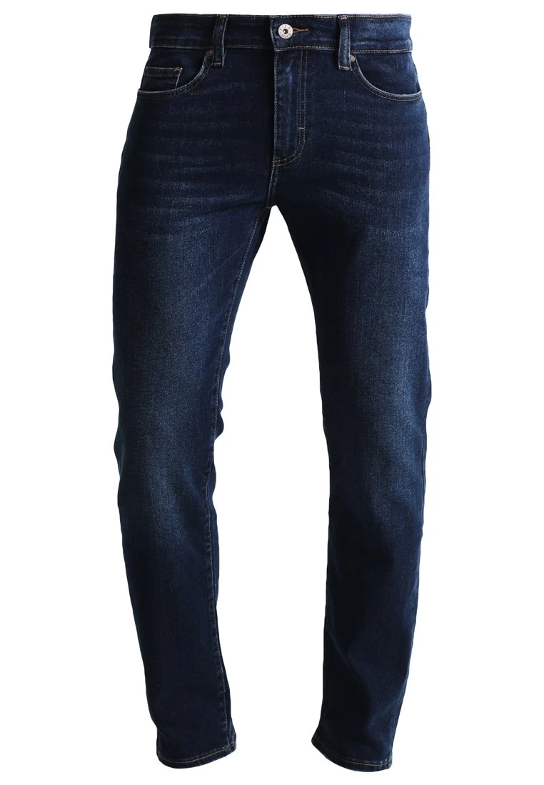 Pier One Basic - Straight Leg Jeans - Dark Blue Denim 6 Pier One Basic - Straight Leg Jeans - Dark Blue Denim - Afbeelding 6