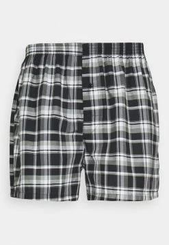 Pier One 5 Pack - Boxershort - Black /Dark Blue /Dark Green 12 Pier One 5 Pack - Boxershort - Black /Dark Blue /Dark Green -Pier One 43de8e03996544fa840caa81958f6730