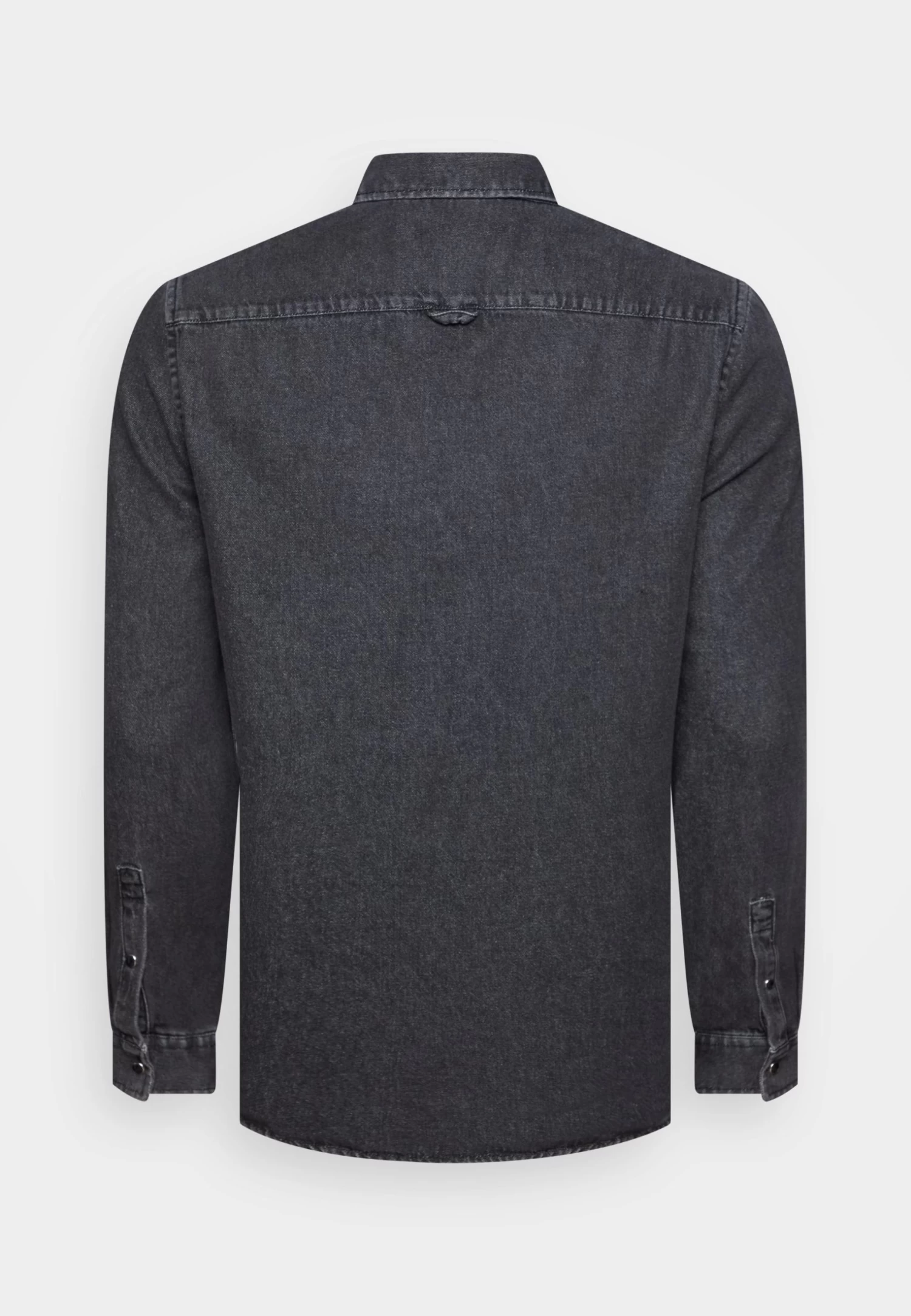 Pier One Denim - Overhemd - Black 2 Pier One Denim - Overhemd - Black - Afbeelding 2