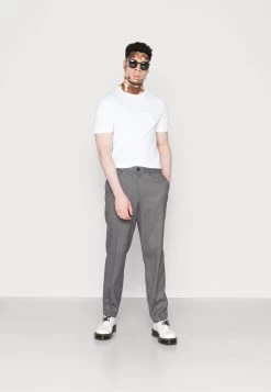 Pier One 10 Pack - T-Shirt Basic - White/Black