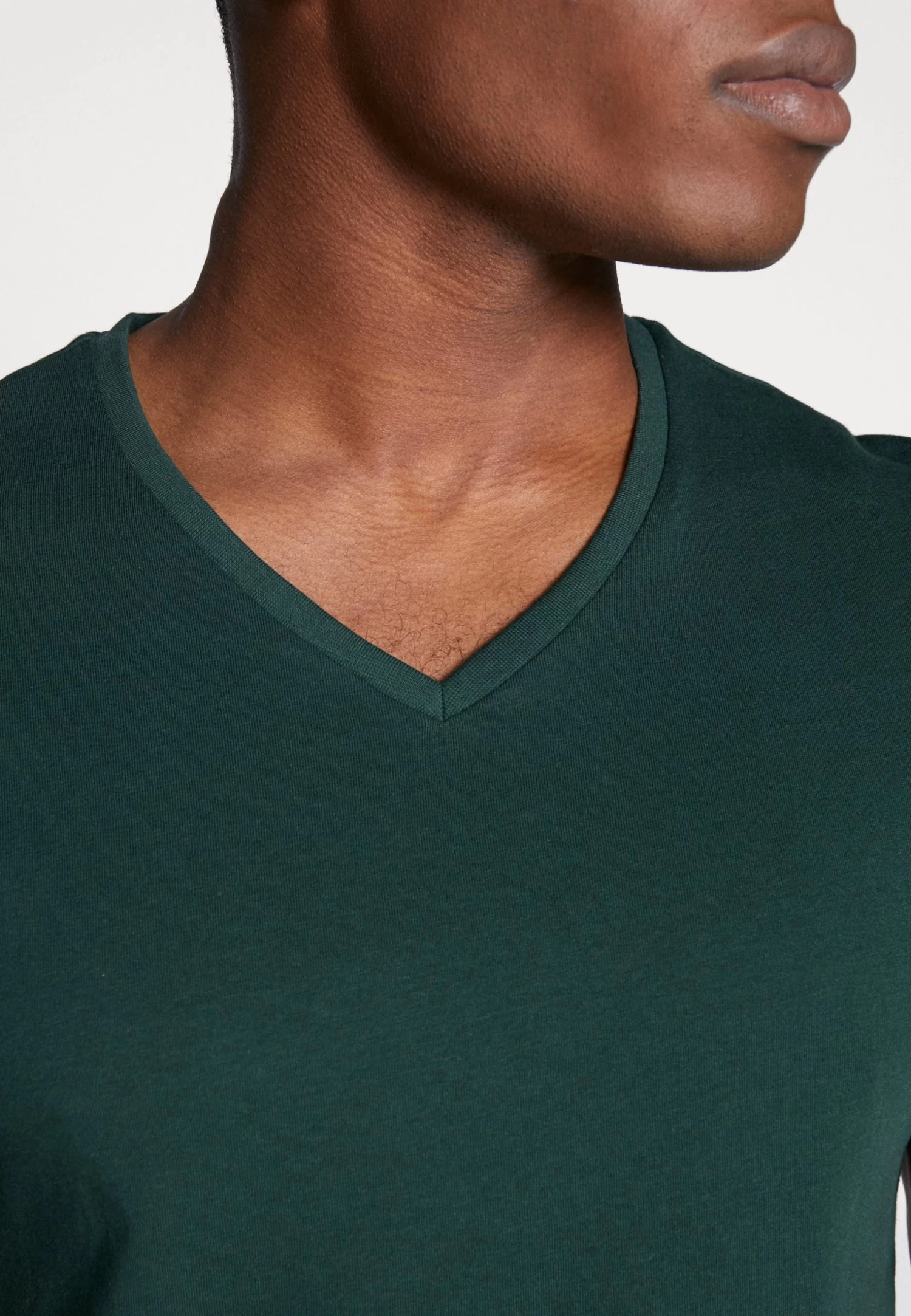 Pier One 3 Pack- T-Shirt Basic - Black, Grey, Green 5 Pier One 3 Pack- T-Shirt Basic - Black, Grey, Green - Afbeelding 5