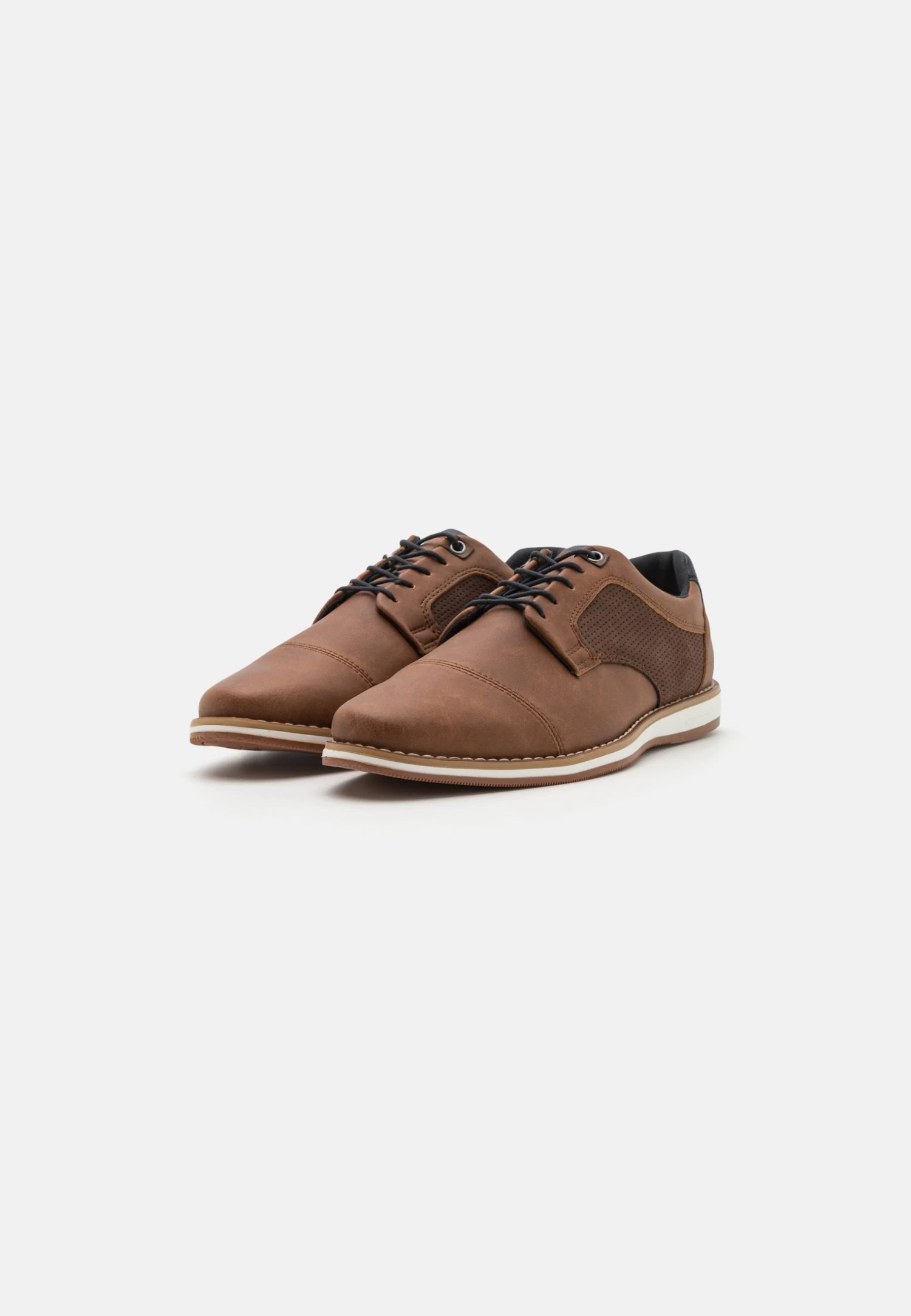 Pier One Sportieve Veterschoenen - Cognac 2 Pier One Sportieve Veterschoenen - Cognac - Afbeelding 2