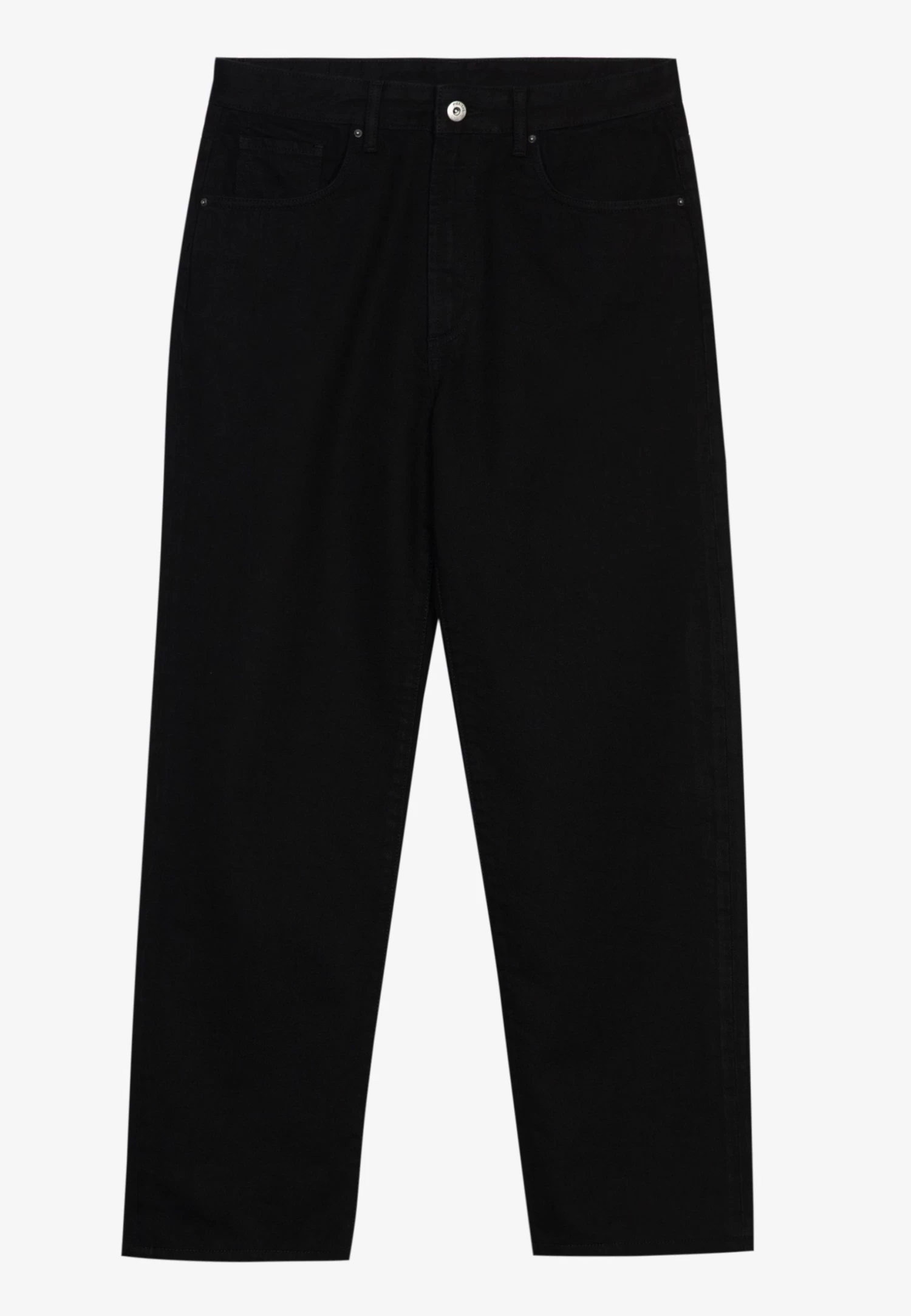 Pier One Relaxed Fit Jeans - Black Denim 5 Pier One Relaxed Fit Jeans - Black Denim - Afbeelding 5