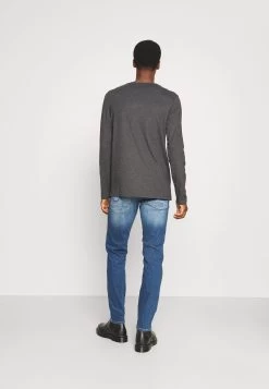 Pier One 2 Pack - Longsleeve - Dark Grey/Black -Pier One a601e52fa7974b079f93b858d4b782ec