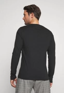 Pier One 2 Pack - Longsleeve - White/Black -Pier One b2ae0ed0844241398576a6d2524b1cab