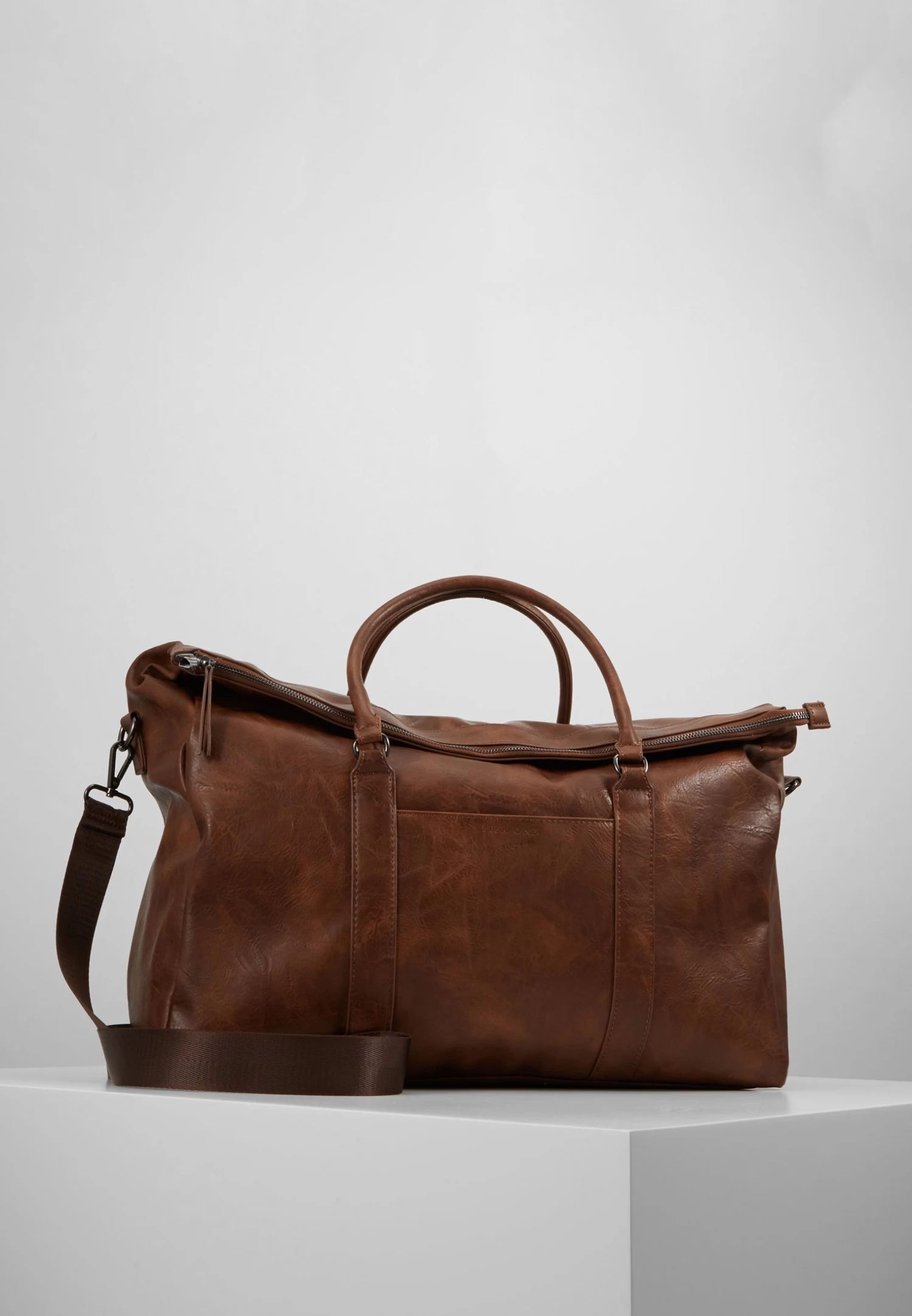 Pier One Unisex - Weekendtas - Dark Brown 3 Pier One Unisex - Weekendtas - Dark Brown - Afbeelding 3