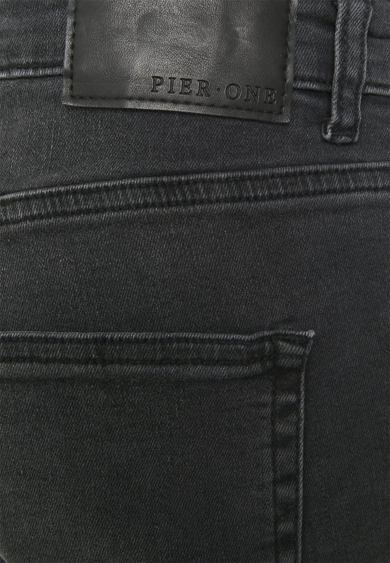 Pier One Slim - Jeans Tapered Fit - Grey Denim 3 Pier One Slim - Jeans Tapered Fit - Grey Denim - Afbeelding 3