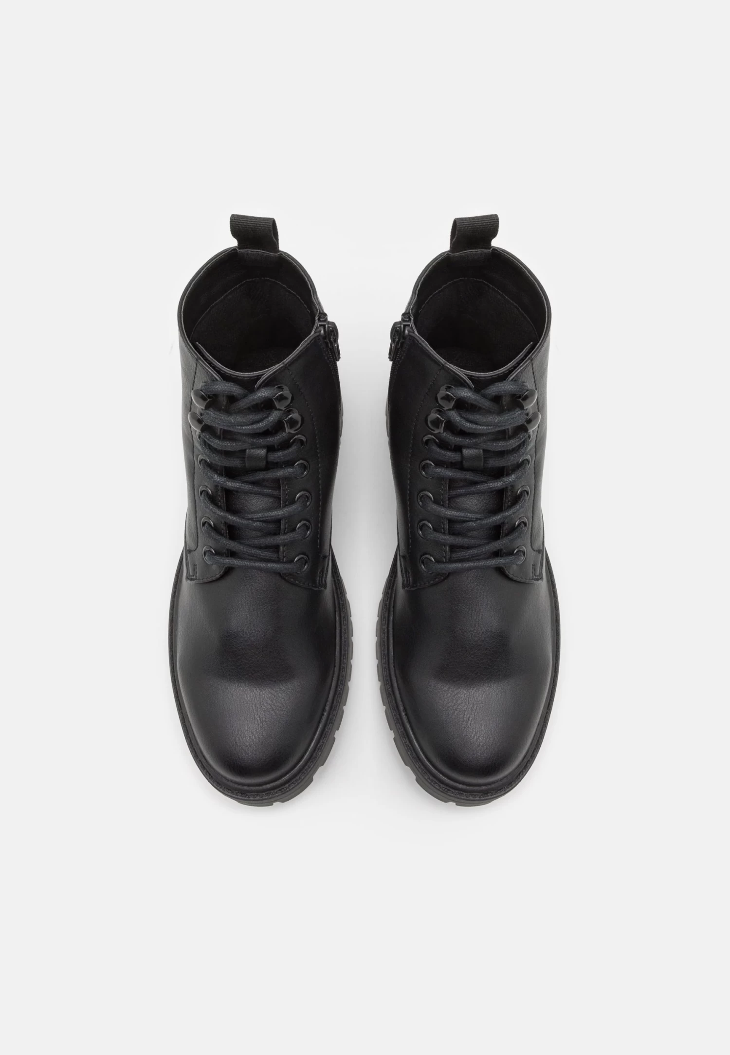 Pier One Unisex - Veterboots - Black 4 Pier One Unisex - Veterboots - Black - Afbeelding 4