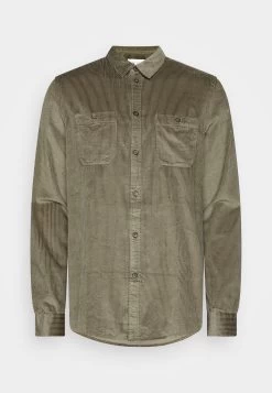 Pier One Corduroy Overshirt - Overhemd - Khaki