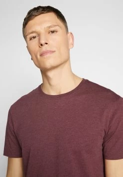 Pier One 3 Pack - T-Shirt Basic - Mottled Bordeaux/White/Blue -Pier One cff95dbc64f547b193a52d13e024d737