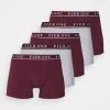 Pier One 5 Pack - Onderbroeken - Bordeaux/Mottled Grey