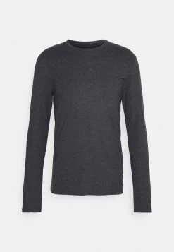 Pier One 7 Pack - Longsleeve - Mottled Light Grey/White/Mottled Dark Grey -Pier One ed92a811633b4c4985e1380acb2afd86