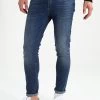 Pier One Jeans Skinny Fit - Mid Blue Denim