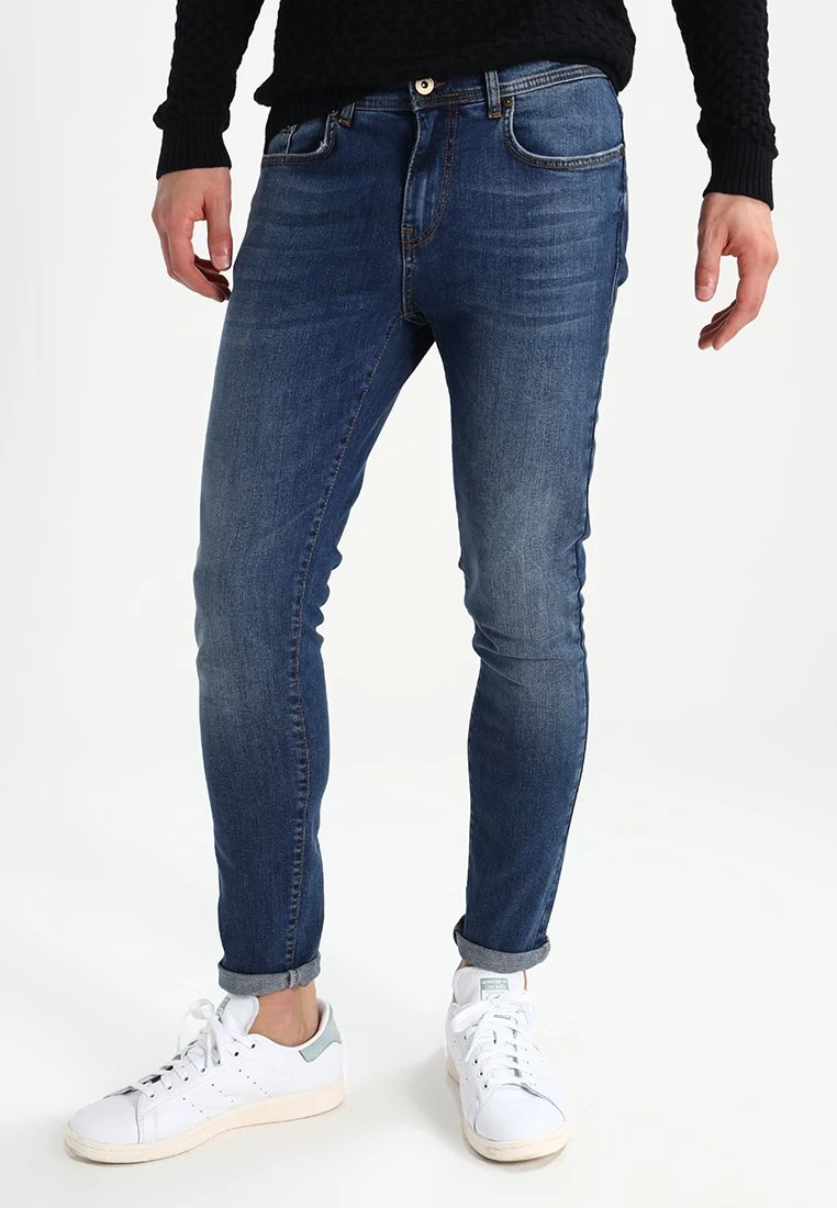 Pier One Jeans Skinny Fit - Mid Blue Denim 1 Pier One Jeans Skinny Fit - Mid Blue Denim